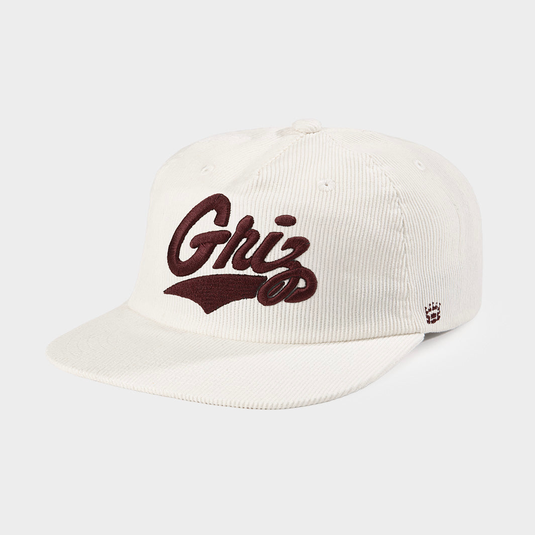 Montana Grizzlies "Griz" Script Corduroy Hat