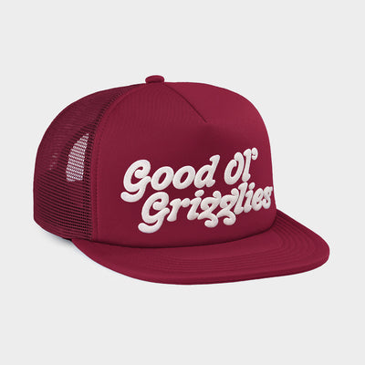Montana "Good Ol' Grizzlies" Puff Ink Trucker Hat