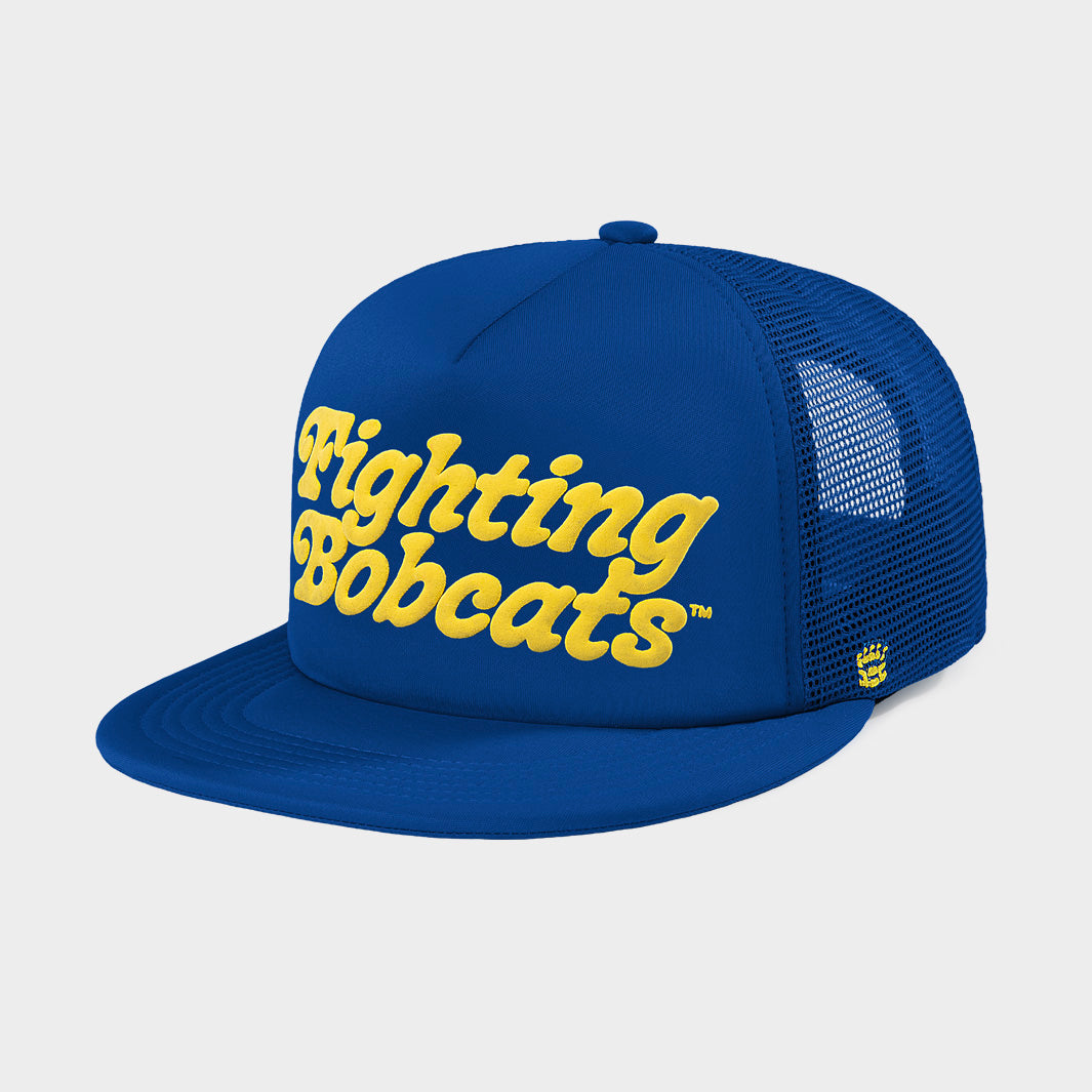 Montana State "Fighting Bobcats" Puff Ink Trucker Hat
