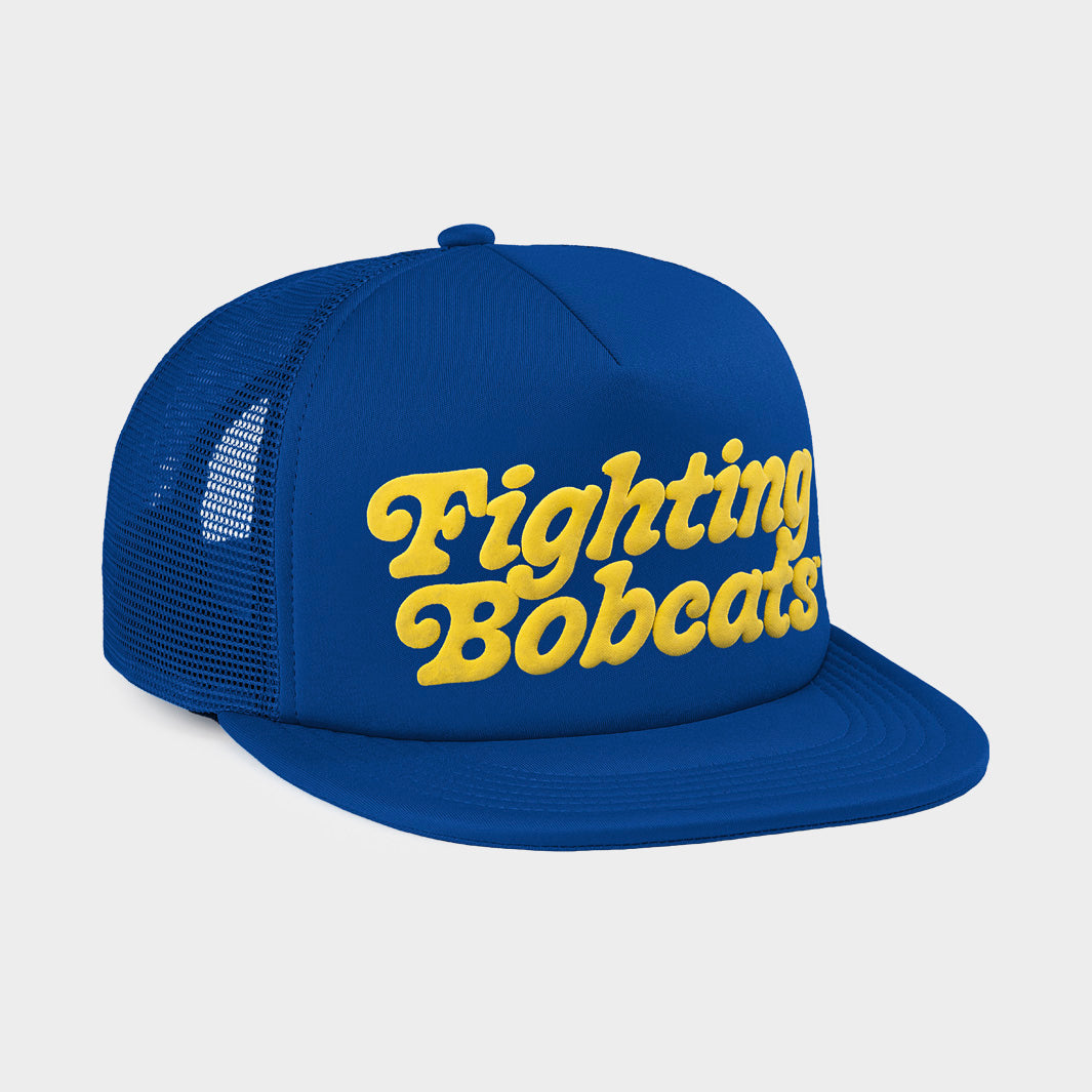 Montana State "Fighting Bobcats" Puff Ink Trucker Hat