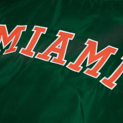 Miami Hurricanes Retro Sebastian Bomber Jacket
