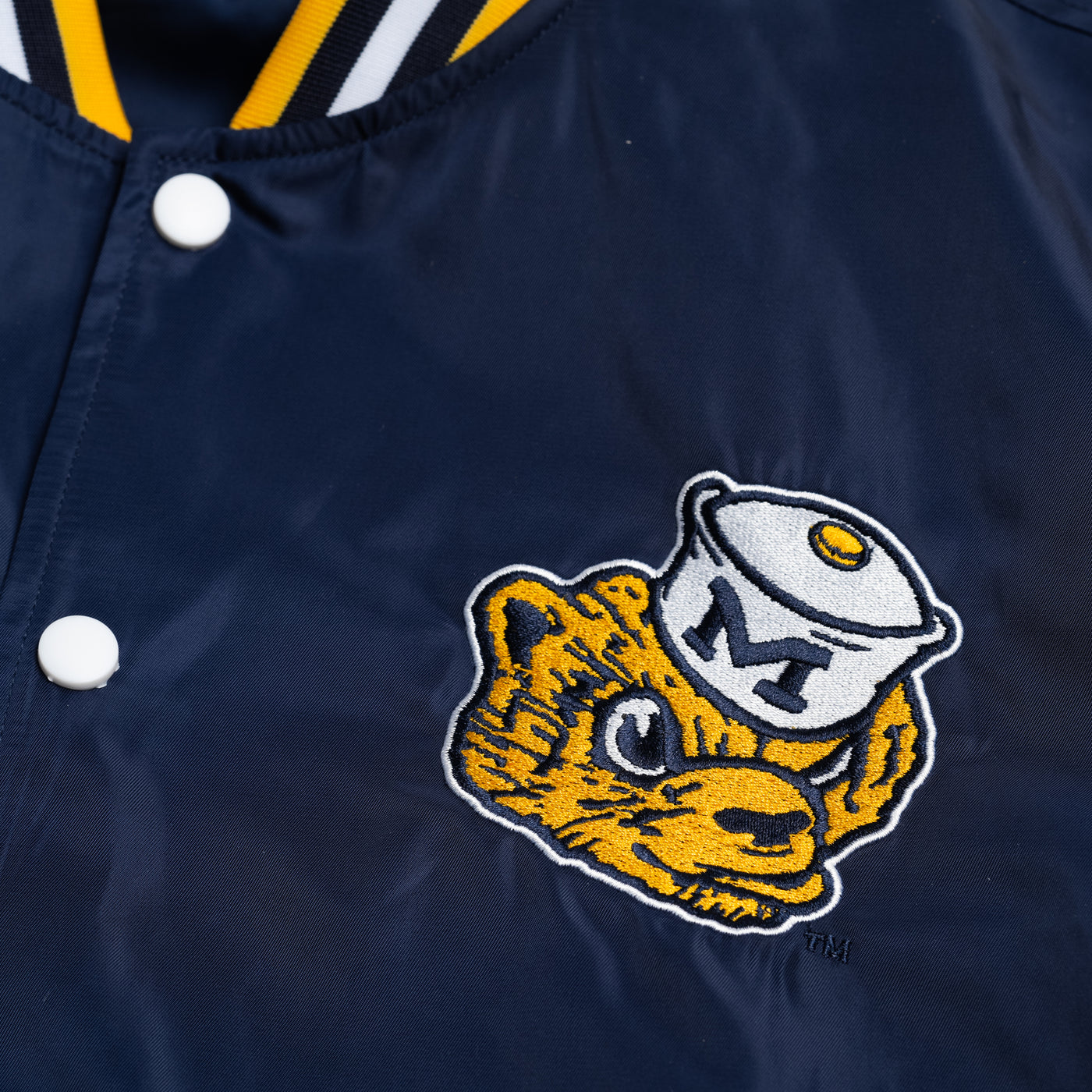 Michigan Sailor Hat Wolverine Bomber Jacket