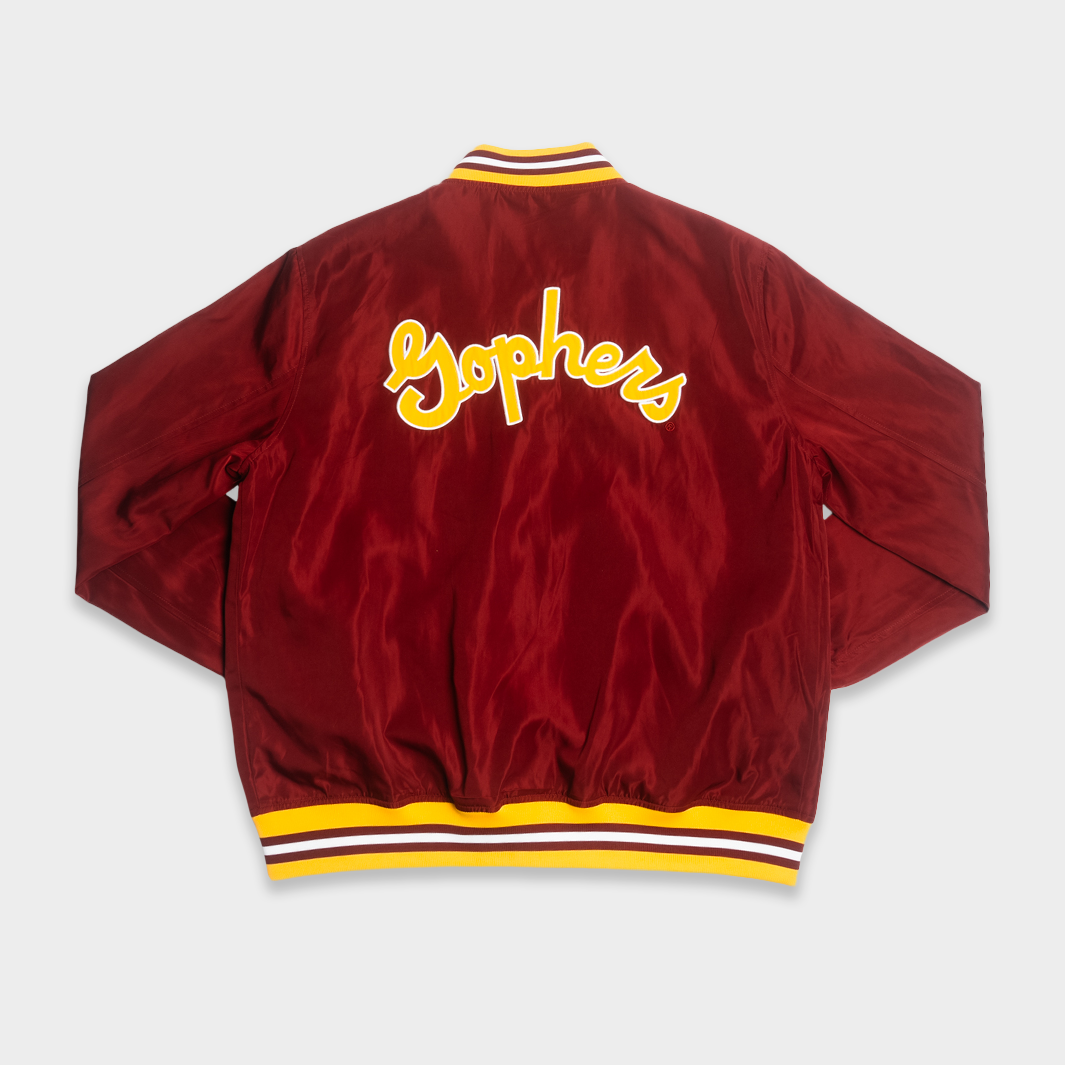 Minnesota Golden Gophers Retro Bomber Jacket | Homefield