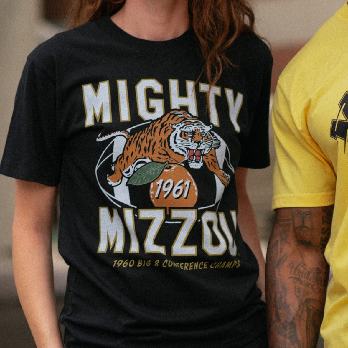 Mighty Mizzou Tigers Football 1960-61 Tee