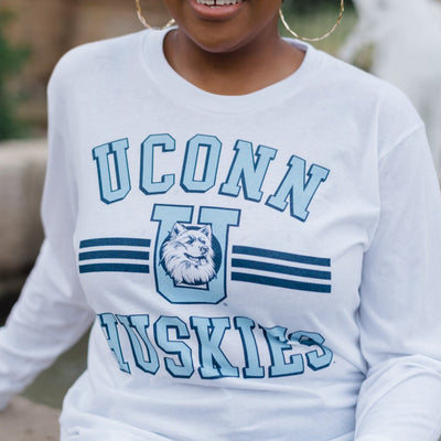 UConn Huskies "U" Logo Long Sleeve