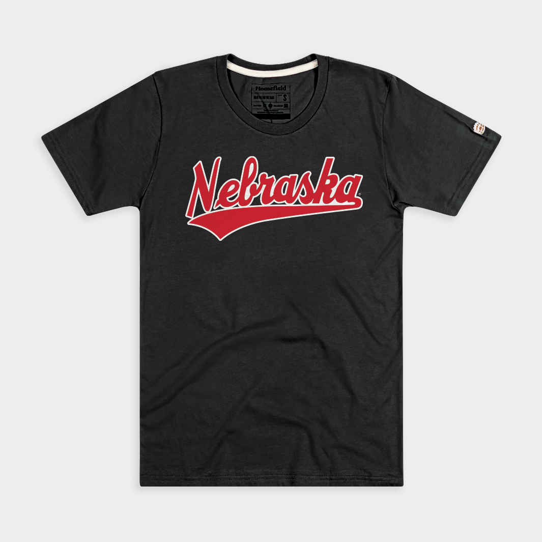 Script Nebraska Nebraska Volleyball Script Tee | Homefield