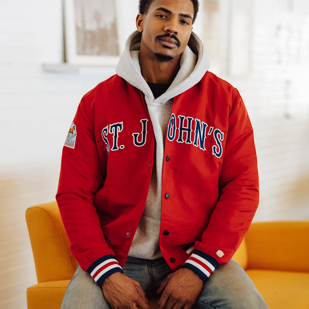 St. John's 1985 Men's Basketball NCAA Bomber Jacket | Homefield