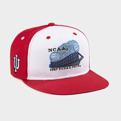 Indiana Basketball 1987 Final Four Logo Snapback