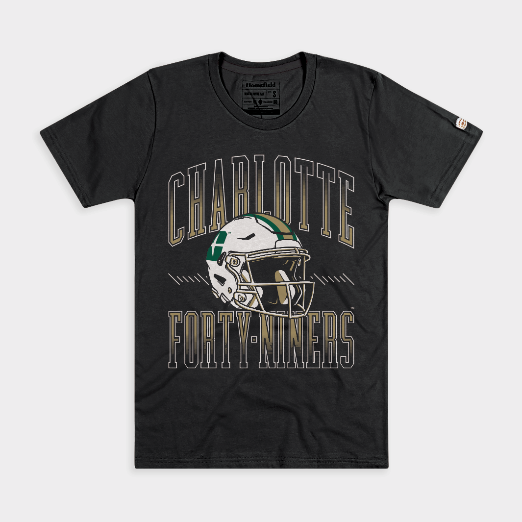 Charlotte 49ers Football Tee