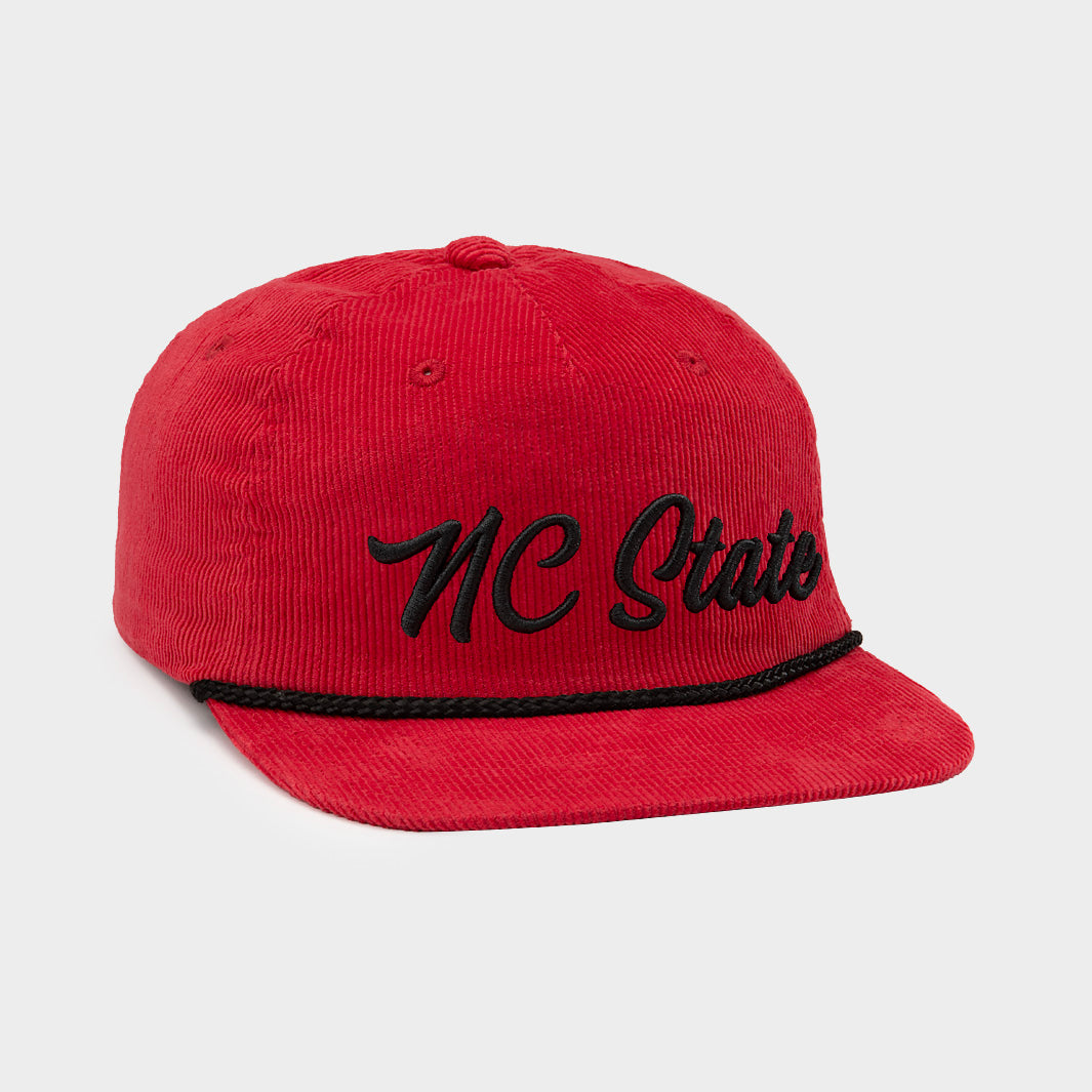 State Script Hats Vintage-Inspired NC State Script Corduroy Hat | Homefield