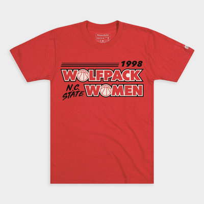 NC State Women's Basketball "Wolfpack Women" 1998-99 Tee