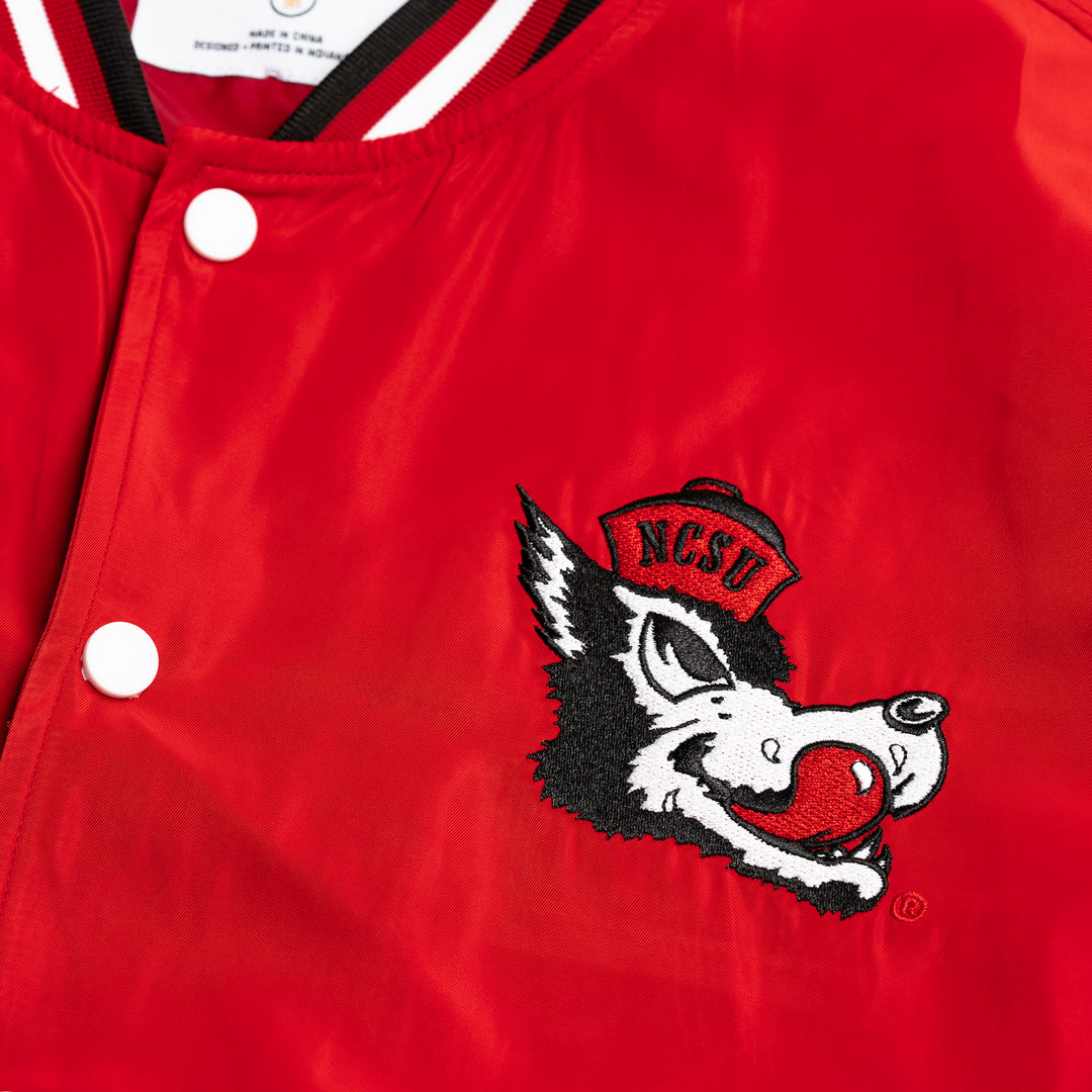 NC State Wolfpack Vintage Logo Bomber Jacket | Homefield