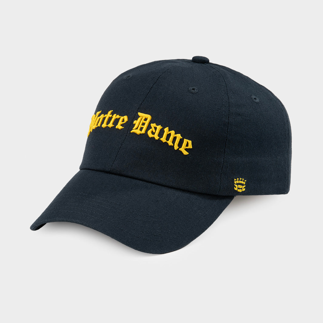 Notre Dame Gothic Type Retro Dad Hat