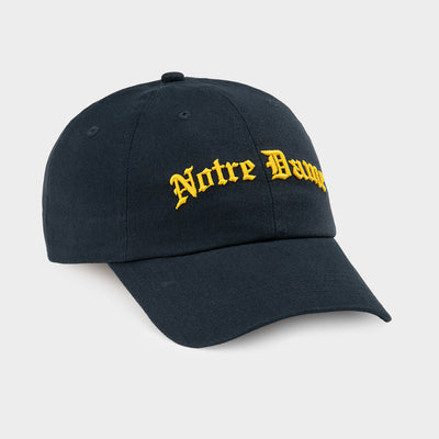 Notre Dame Gothic Type Retro Dad Hat