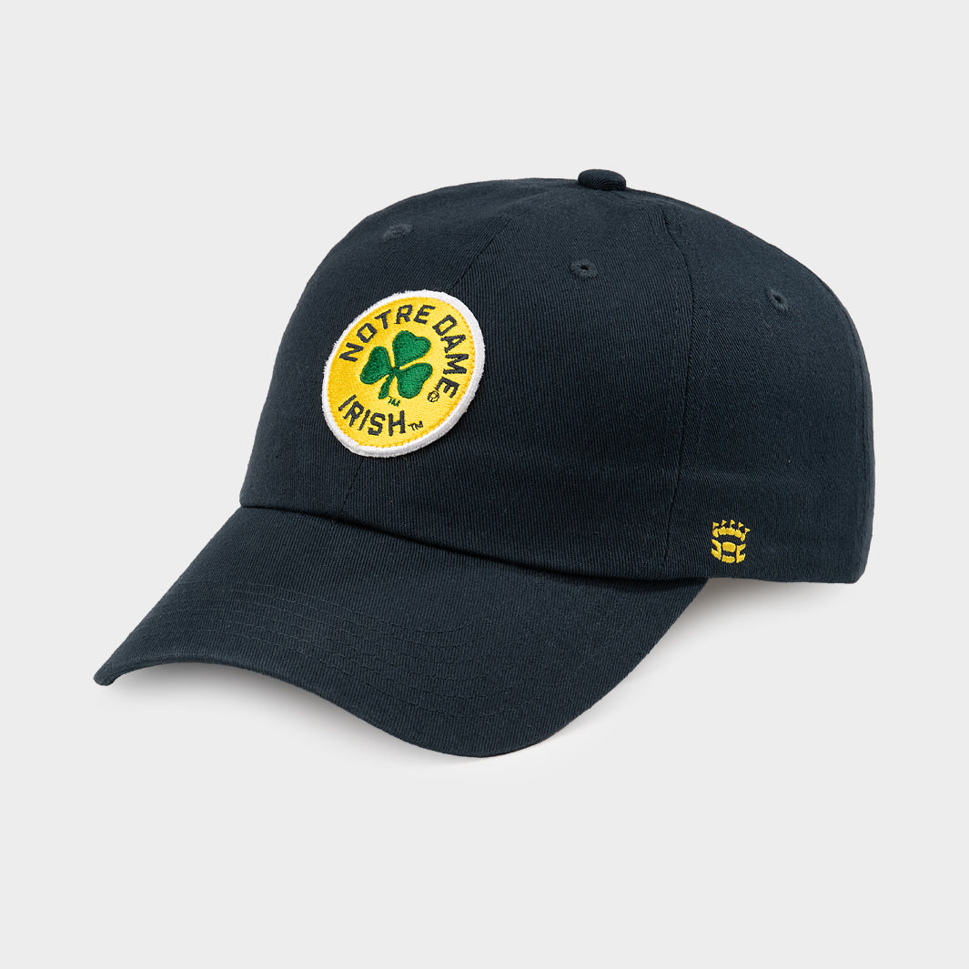 Notre Dame Retro Patch Throwback Dad Hat