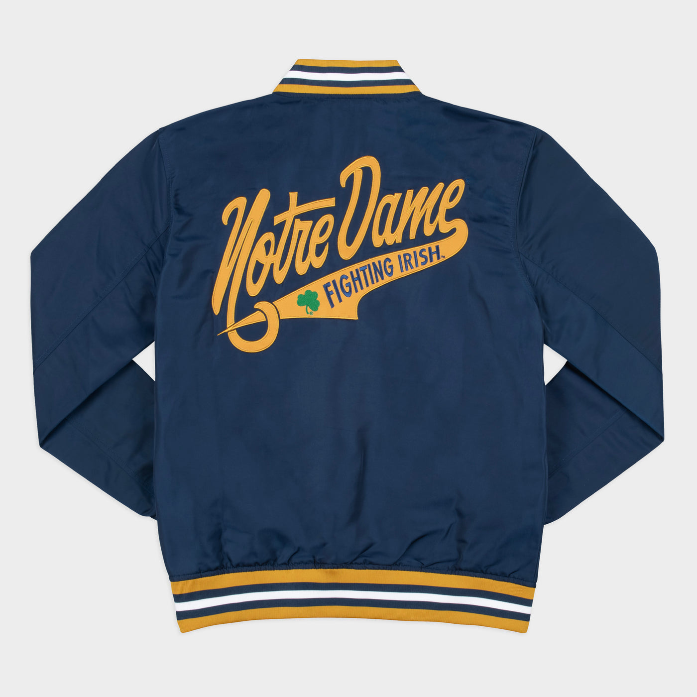 Notre Dame Fighting Irish Script Bomber Jacket