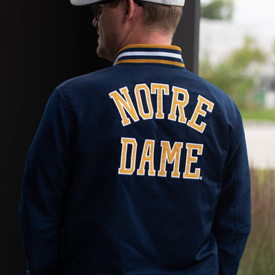 Notre Dame Vintage Monogram Bomber Jacket
