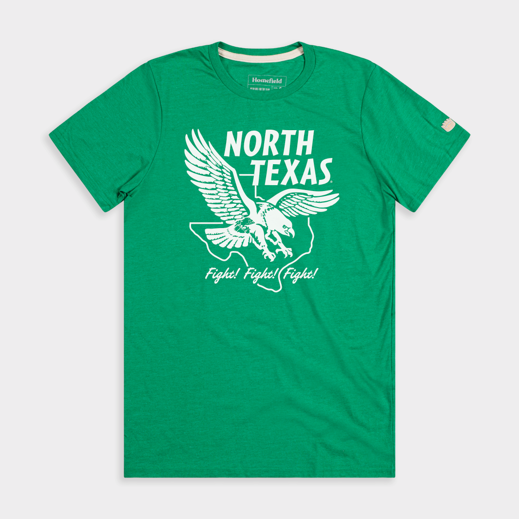 North Texas Mean Green "Fight! Fight! Fight!" Tee
