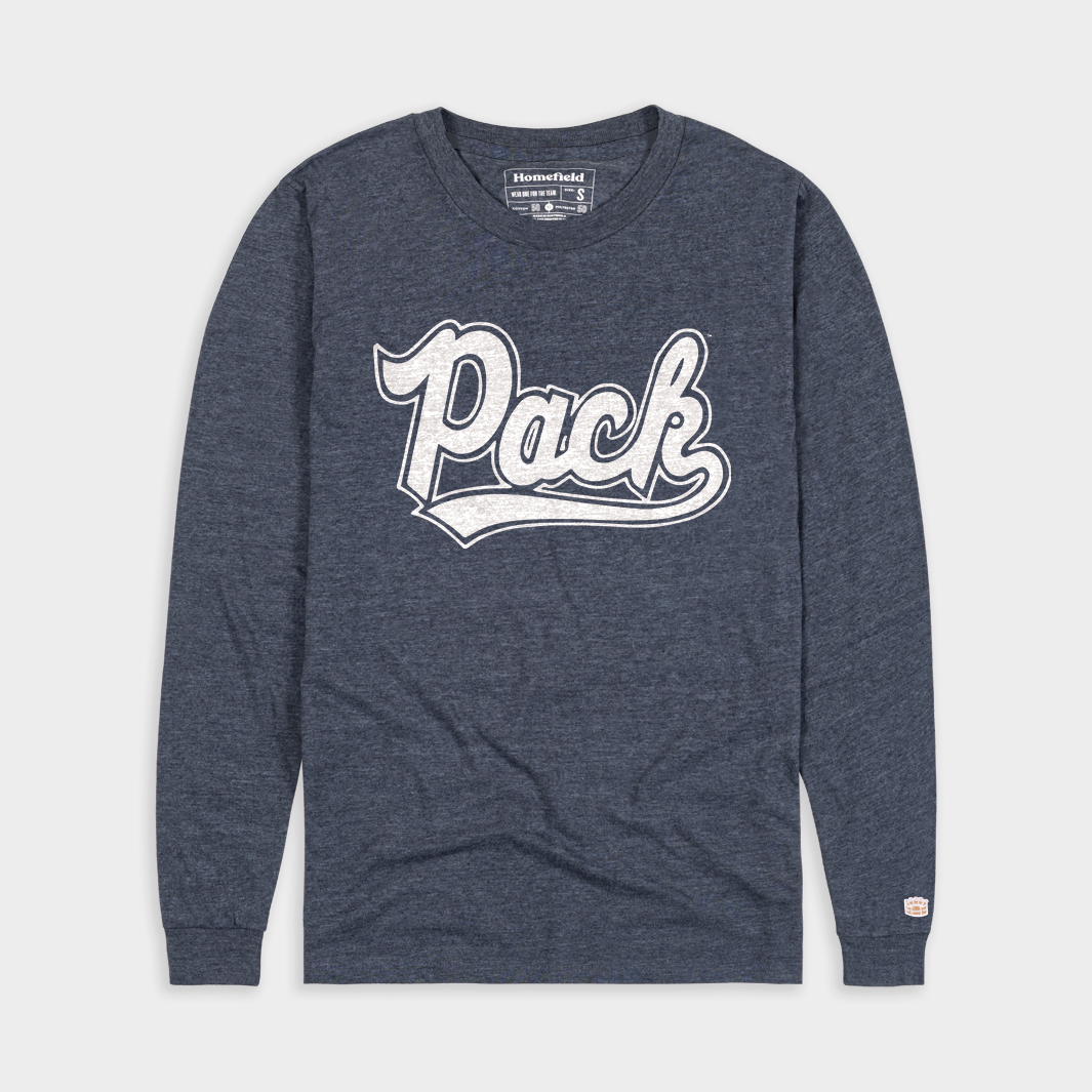 Nevada Wolf Pack Vintage Script Long Sleeve