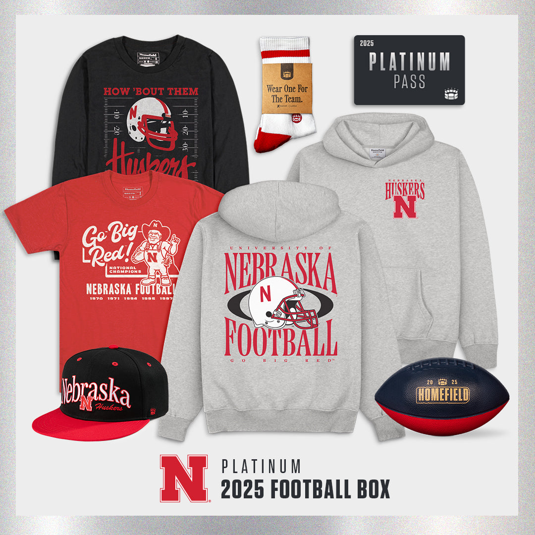 2025 Nebraska Platinum Football Box