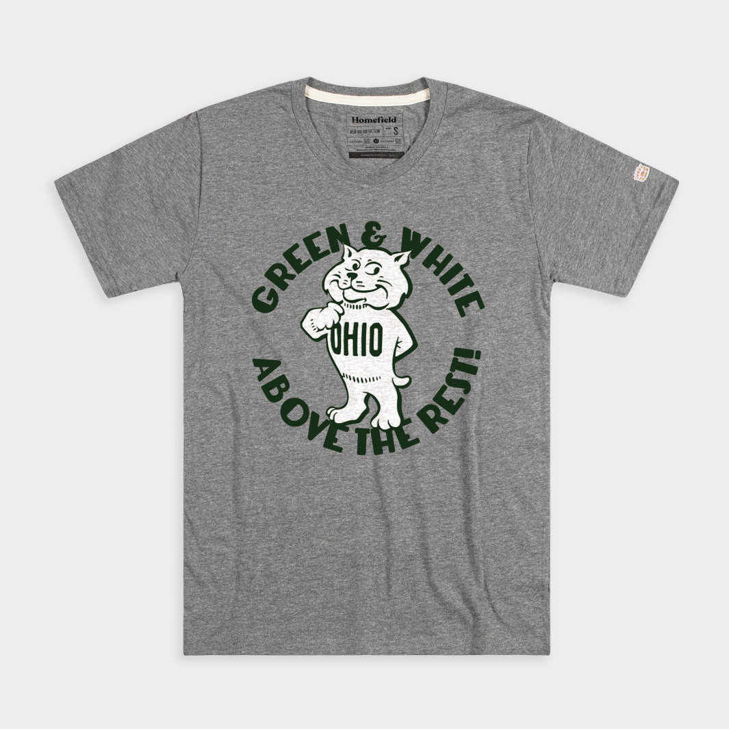 Green & White Above The Rest Ohio Tee