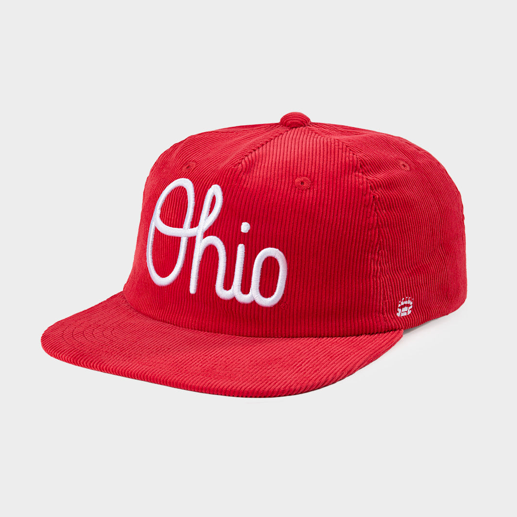 Ohio State Buckeyes Script Ohio Corduroy Hat