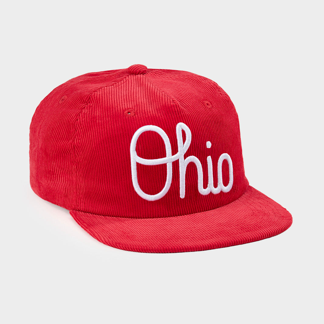 Ohio State Buckeyes Script Ohio Corduroy Hat