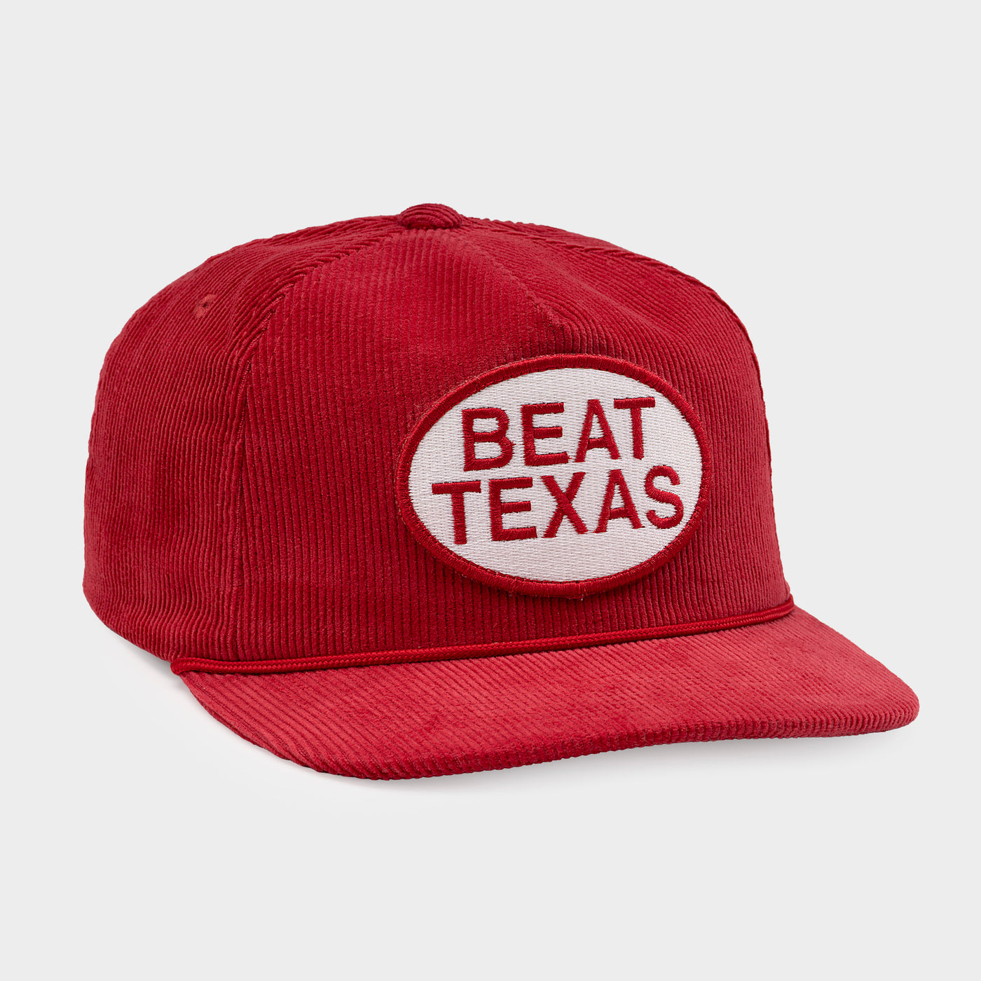 Oklahoma Red River "Beat Texas" Corduroy Hat