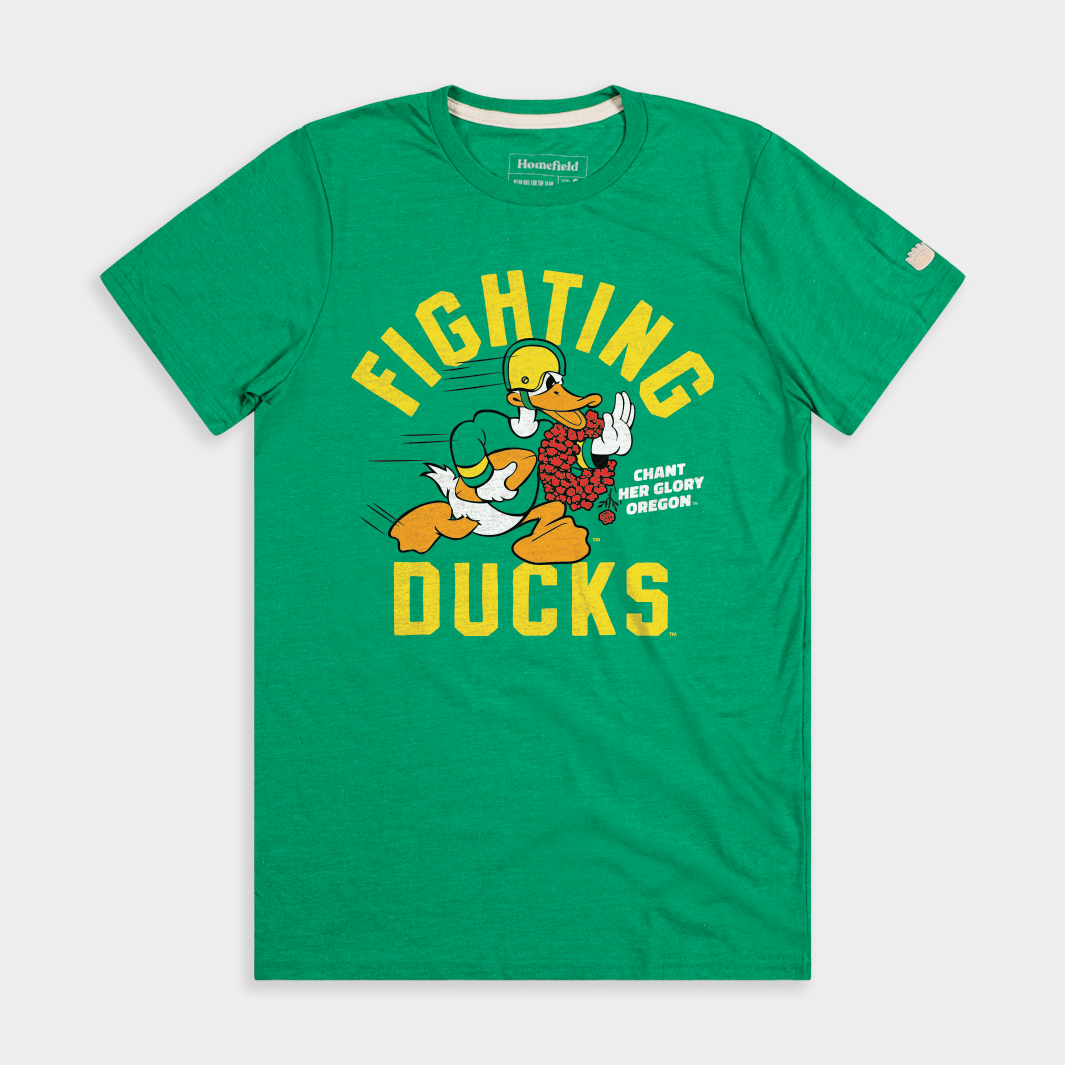Oregon Football Vintage Fighting Ducks Tee