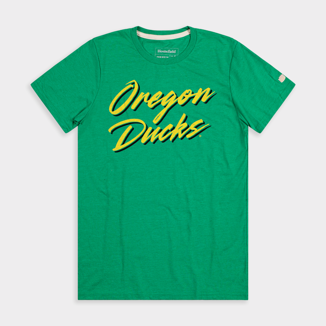Oregon Ducks Retro 1990's Script Tee