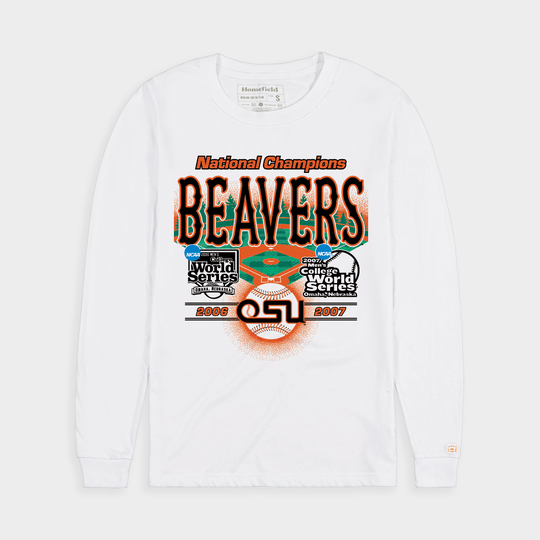 Oregon State College World Series Champs '06-'07 Long Sleeve | Homefield