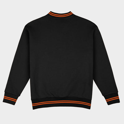 Oregon State Football Embroidered Tri-Stripe Crewneck