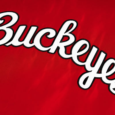 Ohio State Vintage Buckeyes Script Bomber Jacket