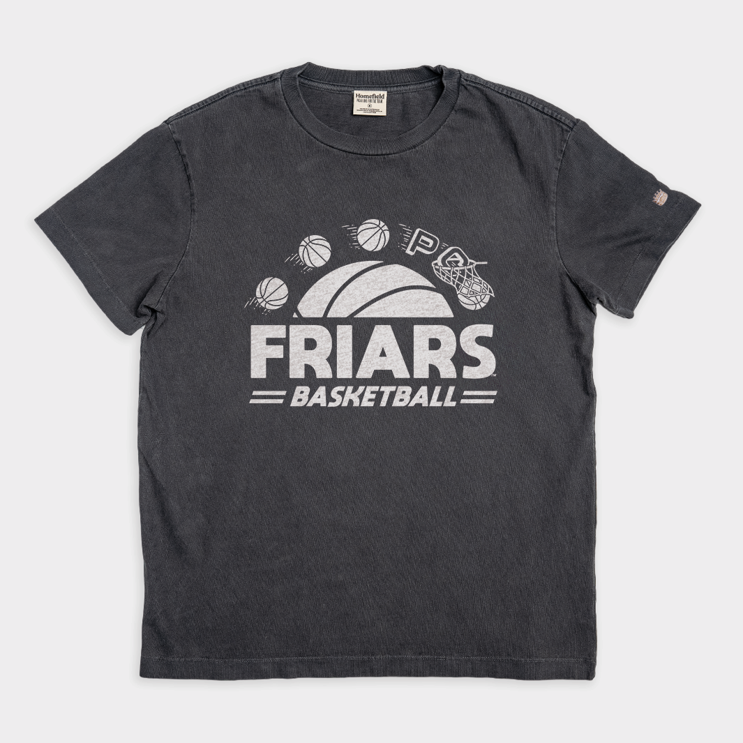 Providence Friars Basketball Retro Heavyweight Tee