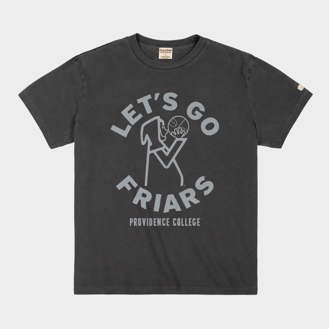 Providence “Let’s Go Friars” Basketball Heavyweight Tee | Homefield