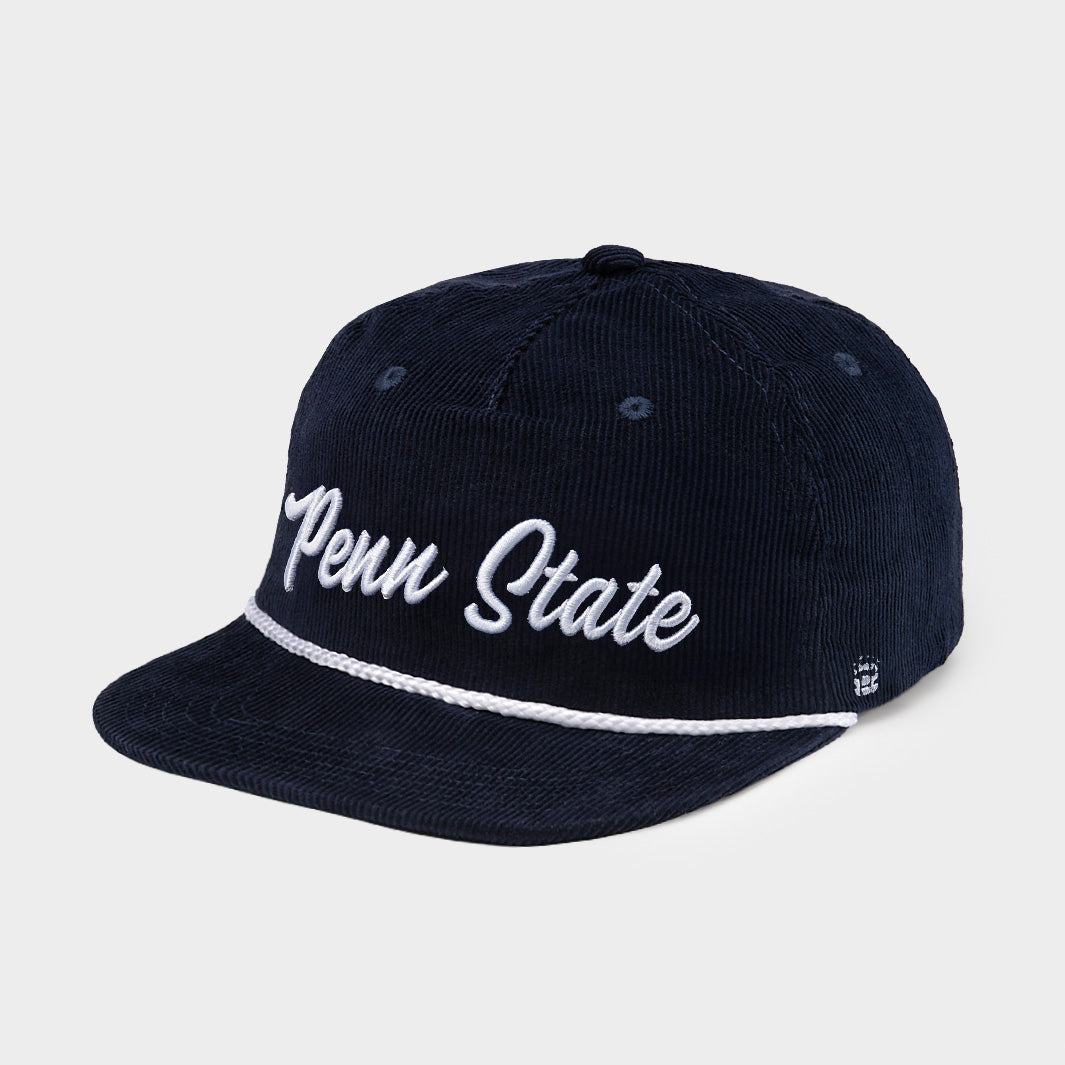 Penn Script Logo Penn State Retro-Inspired Script Corduroy Hat | Homefield