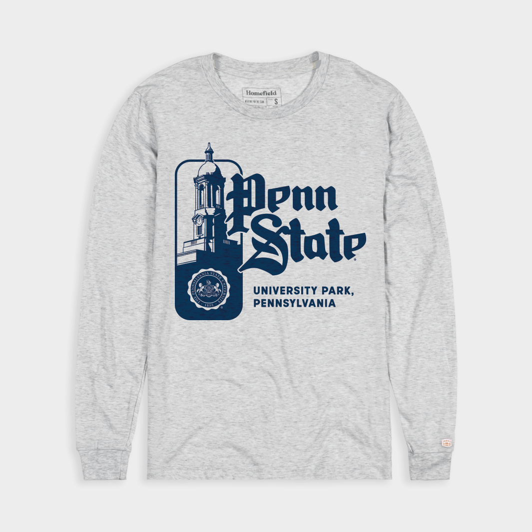 Script Penn State Penn State Old Main and Script Long Sleeve | Homefield