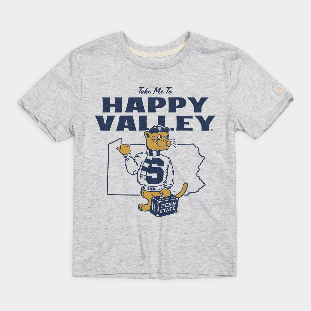 Penn State Vintage Happy Valley Youth Tee