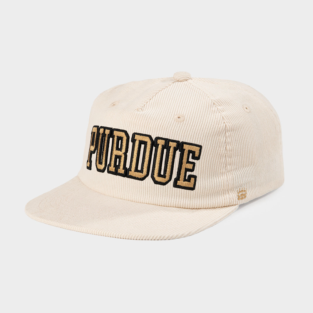 Purdue Boilermakers Varsity Wordmark Corduroy Hat