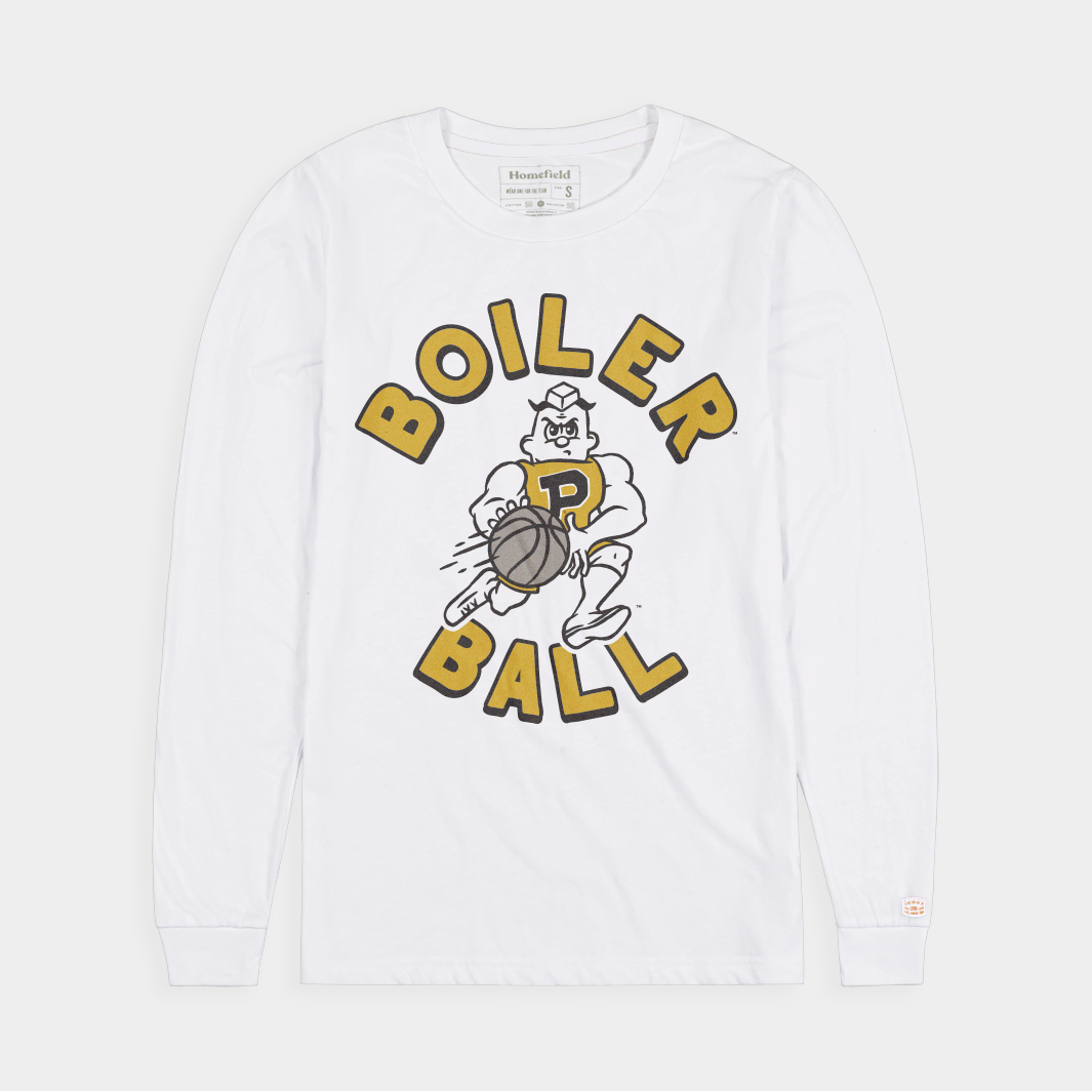 Purdue Boilermakers "Boiler Ball" Retro Long Sleeve