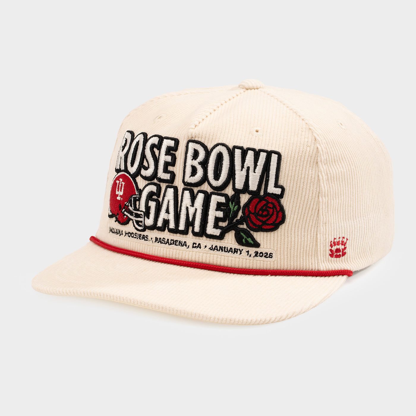 Indiana Hoosiers 2026 Rose Bowl Corduroy Hat | Homefield