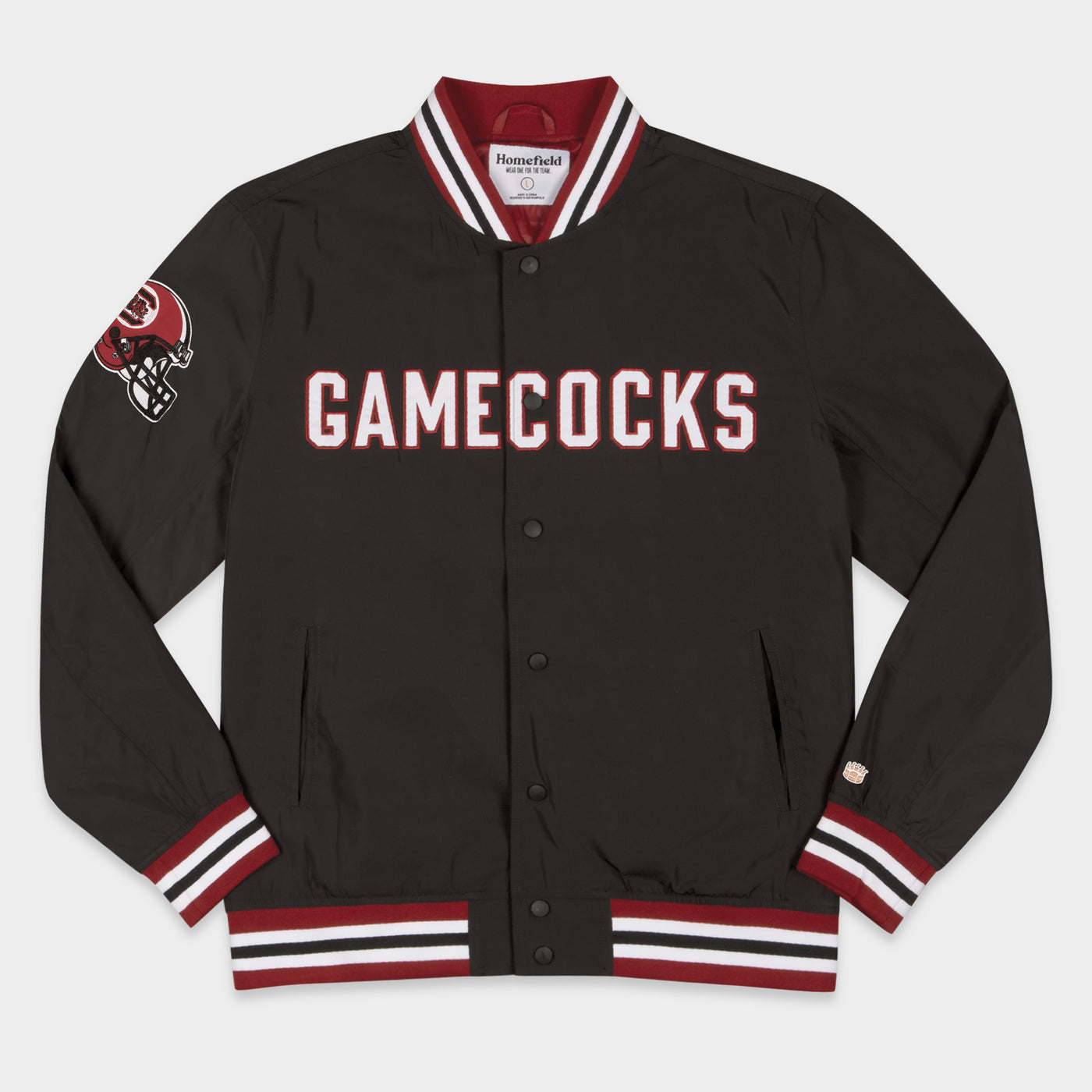 South Carolina Gamecocks Football Blackout Bomber Jacket