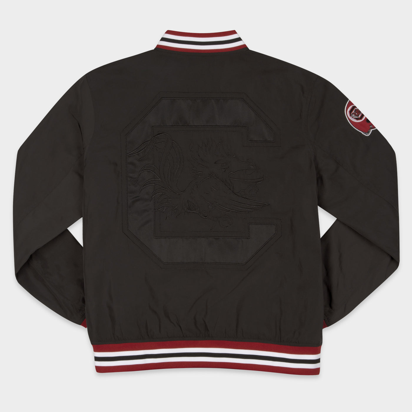 South Carolina Gamecocks Football Blackout Bomber Jacket