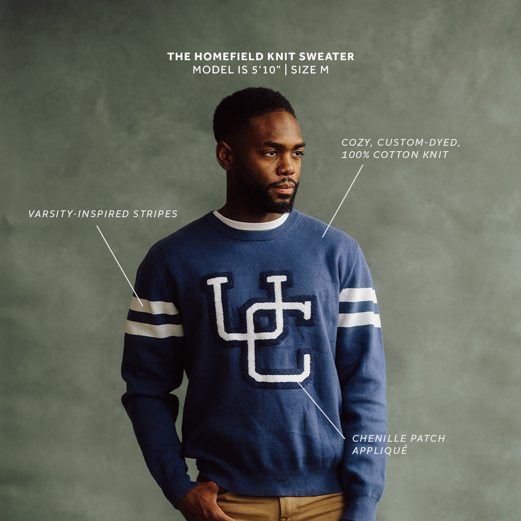 Arkansas Vintage Logo Knit Sweater | Homefield