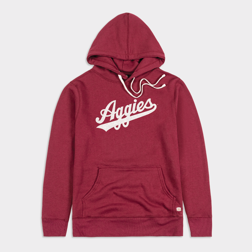 Aggies Football Script Texas A&M Aggies Script Hoodie | Homefield