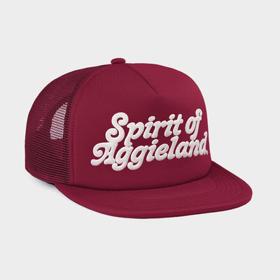 Texas A&M "Spirit of Aggieland" Puff Ink Trucker Hat