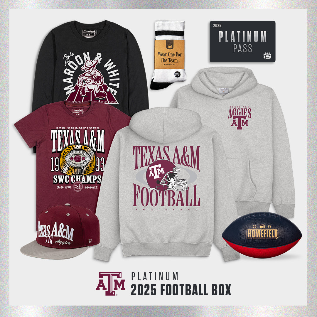 2025 Texas A&M Platinum Football Box
