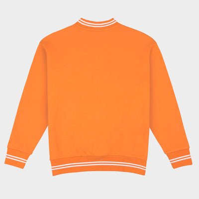 Tennessee Football Embroidered Tri-Stripe Crewneck