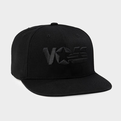Tennessee Volunteers Logo Blackout Snapback Hat