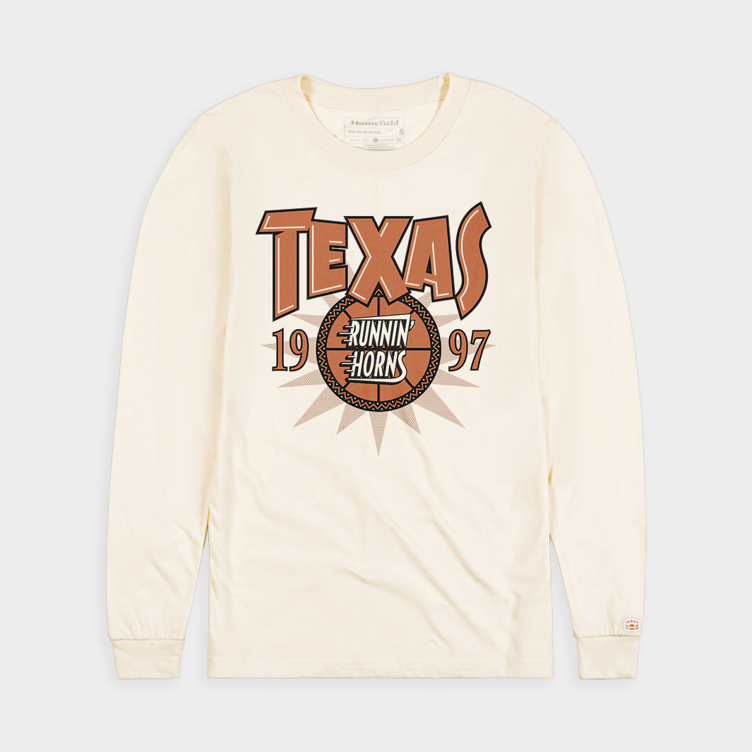 Texas Basketball 1997 "Runnin' Horns" Long Sleeve